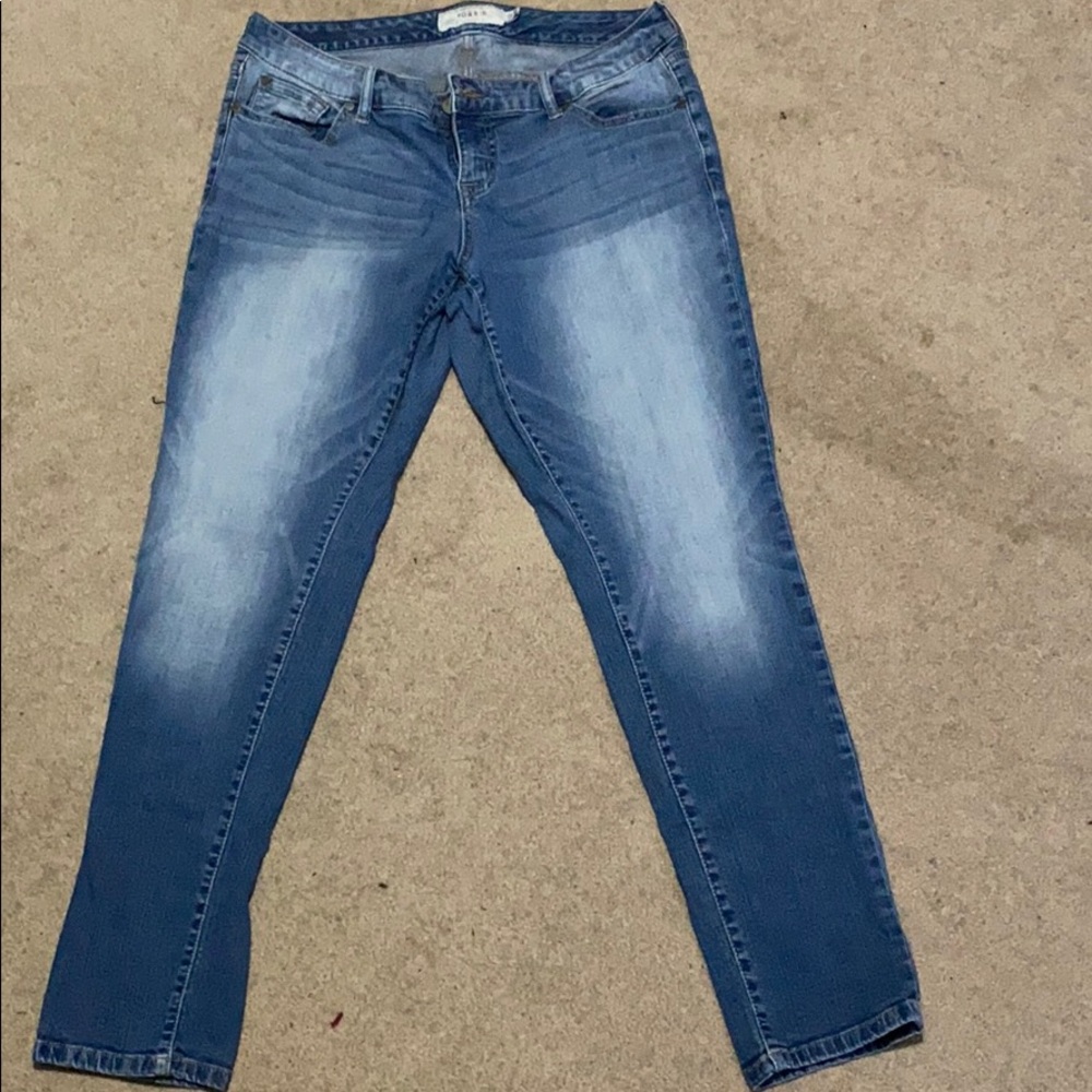 Torrid mid rise boyfriend jeans